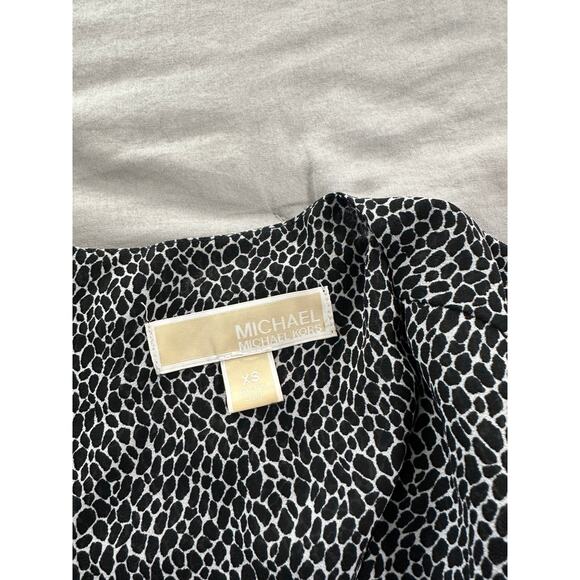 Michael Kors Leopard Print Mini Dress sz XS - Picture 4 of 4